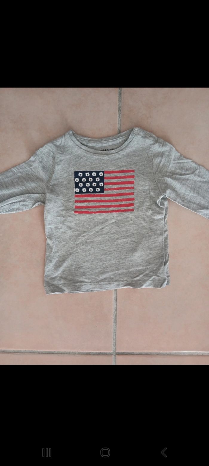 Lot tee-shirts 9 mois - photo numéro 4