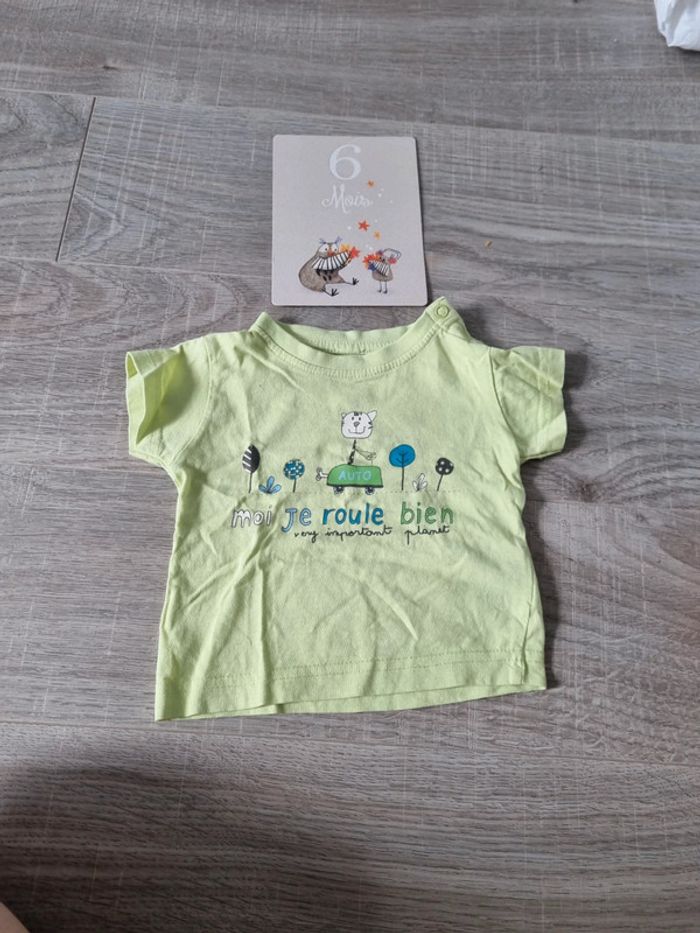 Tee shirt 6 mois