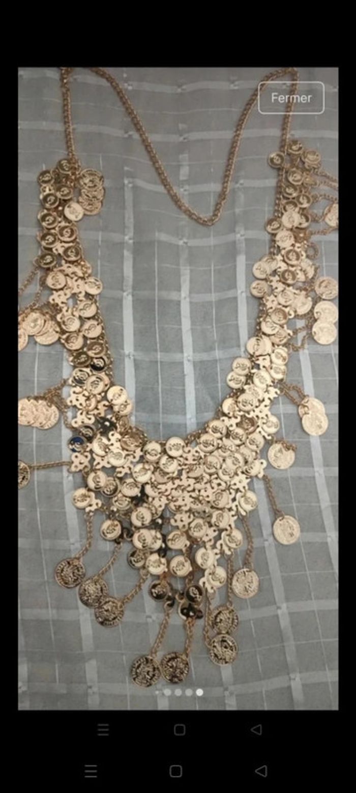 💯 Soldes 💯 Collier Bohème chic inoxydable - photo numéro 4