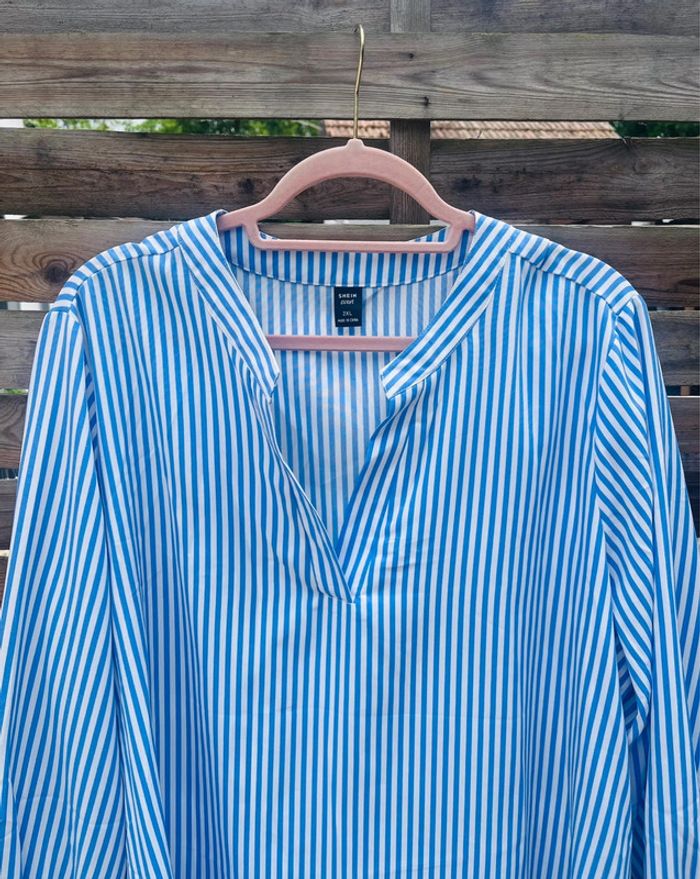 Blouse à rayures - Taille 2XL - photo numéro 2