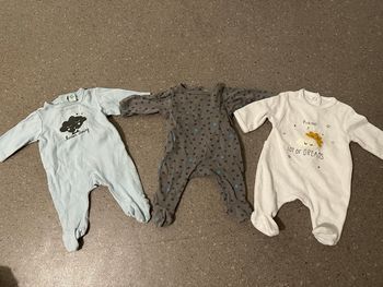 Lot 3 pyjama bébé garçon 0 mois