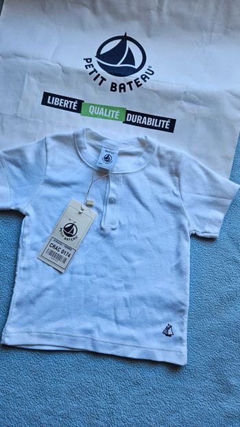 Tshirt neuf Petit bateau