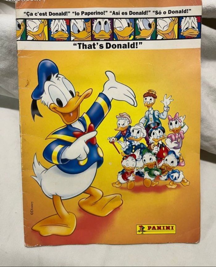 Kit panini stickers That’s Donald vintage - photo numéro 6