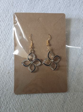 Boucles d'oreilles en alliage de zinc