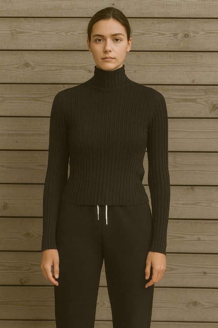Pull-Over Noir Classique - Taille M/38 - Confort et Élégance – Jennyfer