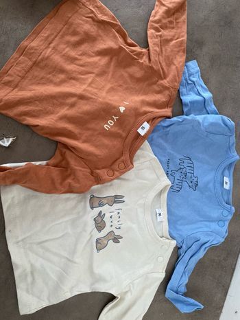 Lot tee shirt manche longue