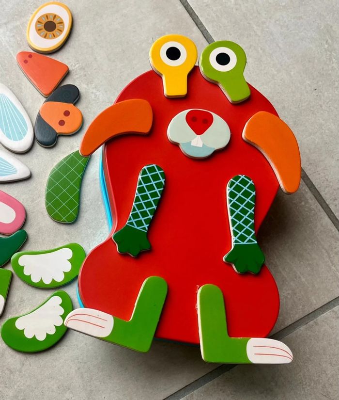 Jeu Monstres aimantés Djeco - photo numéro 2