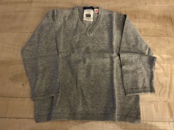 Pull fin gris 