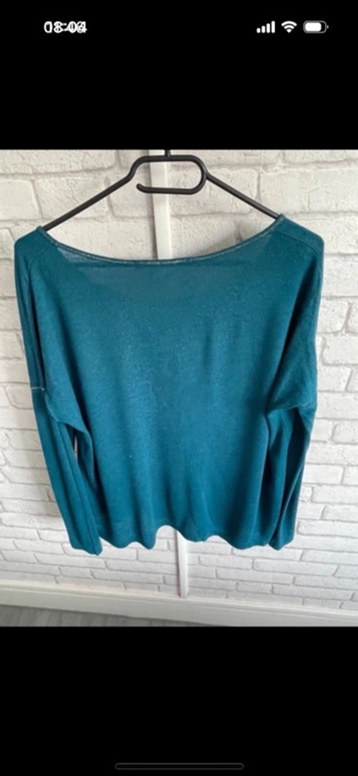 Pull fin tee shirt Comptoir Des Cotonniers taille S - photo numéro 4