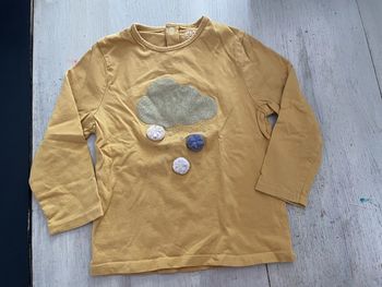 Très joli t-shirt hiver fille 24 mois