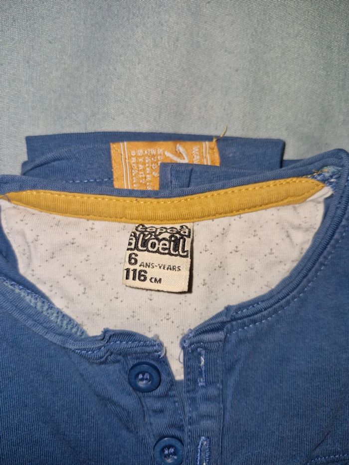Lot 2 Tee-shirt 2 polo 6 ans - photo numéro 4
