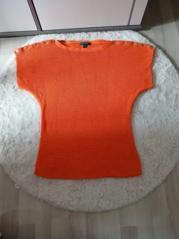 Pull manche courte Ralph Lauren taille L