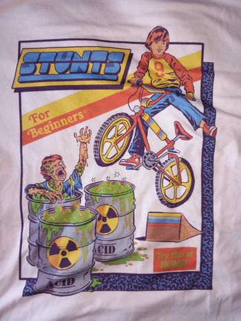 T-shirt bmx vélo vintage