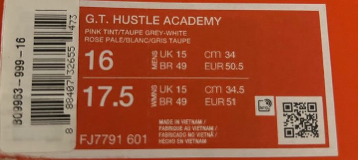Nike Rose GT Hustle Academy pointure 50,5 - photo numéro 6