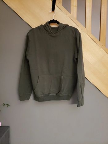 Sweat à capuche kaki garçon