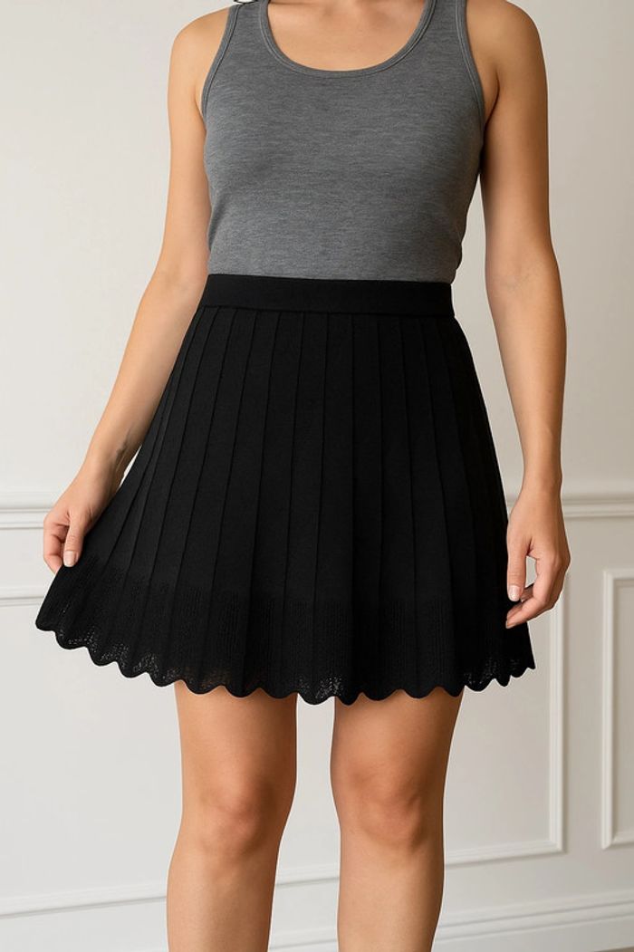 Jupe Missoni noire plissée – Taille 38