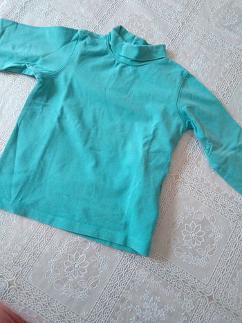 Sous-pull bleu 18 mois