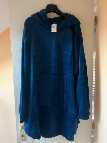 sweat plaid bleu undiz