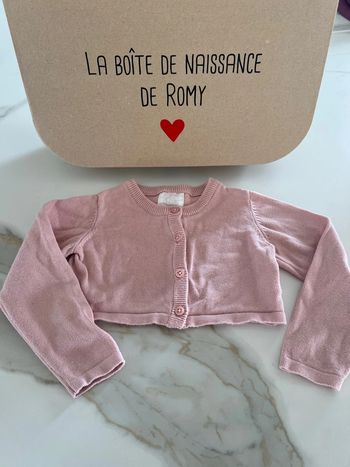 Gilet court rose C&A