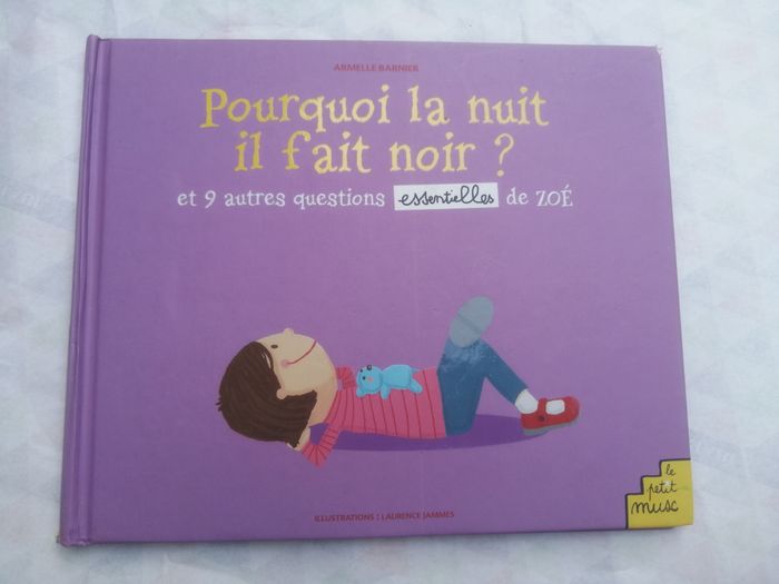 Livre pourquoi la nuit il fait noir et 9 autres questions essentielles
