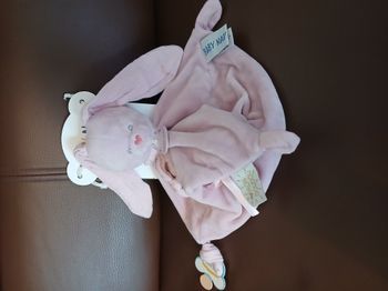 doudou lilas baby nat naissance 0 mois