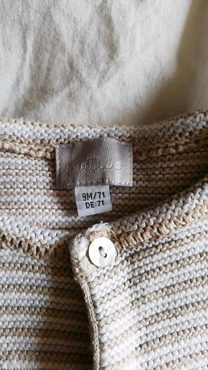 Gilet taille 9 mois - photo numéro 2