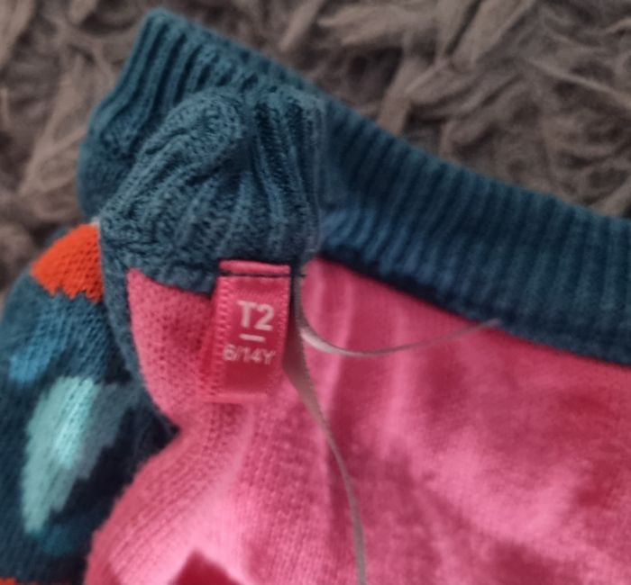 Écharpe bicolore taille 2 (6-14ans) - photo numéro 4