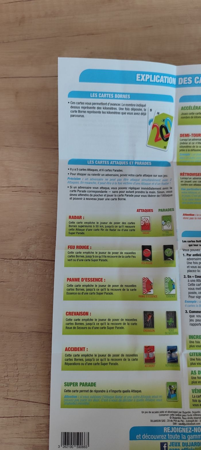 Jeu Mille bornes fun et speed - photo numéro 7
