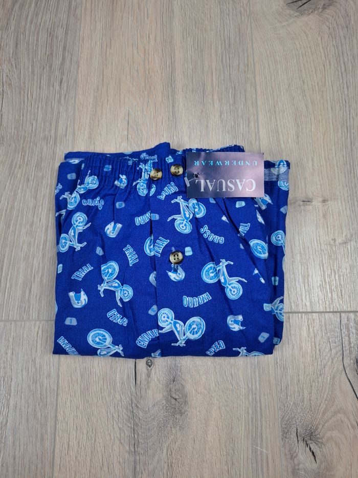 Caleçon Casual Homme Bleu Taille Xs - photo numéro 3