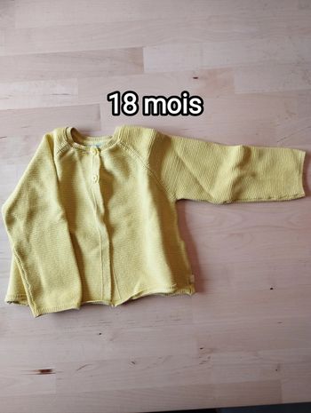 Gilet jaune 18 mois