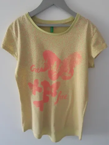 Tee-shirt fille manches courtes Benetton – 12 ans – Très bon état