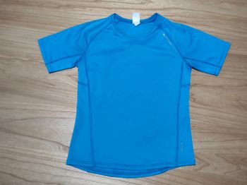 T-shirt sport quechua bleu clair