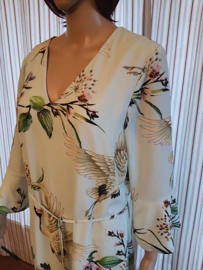 Jolie Robe Bel&Bo taille 38 fond tourquoise - photo numéro 4