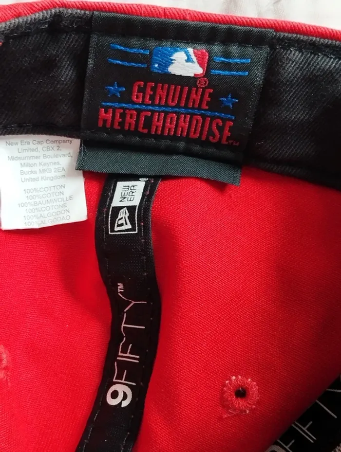 Casquette New Era rouge taille unique - photo numéro 4