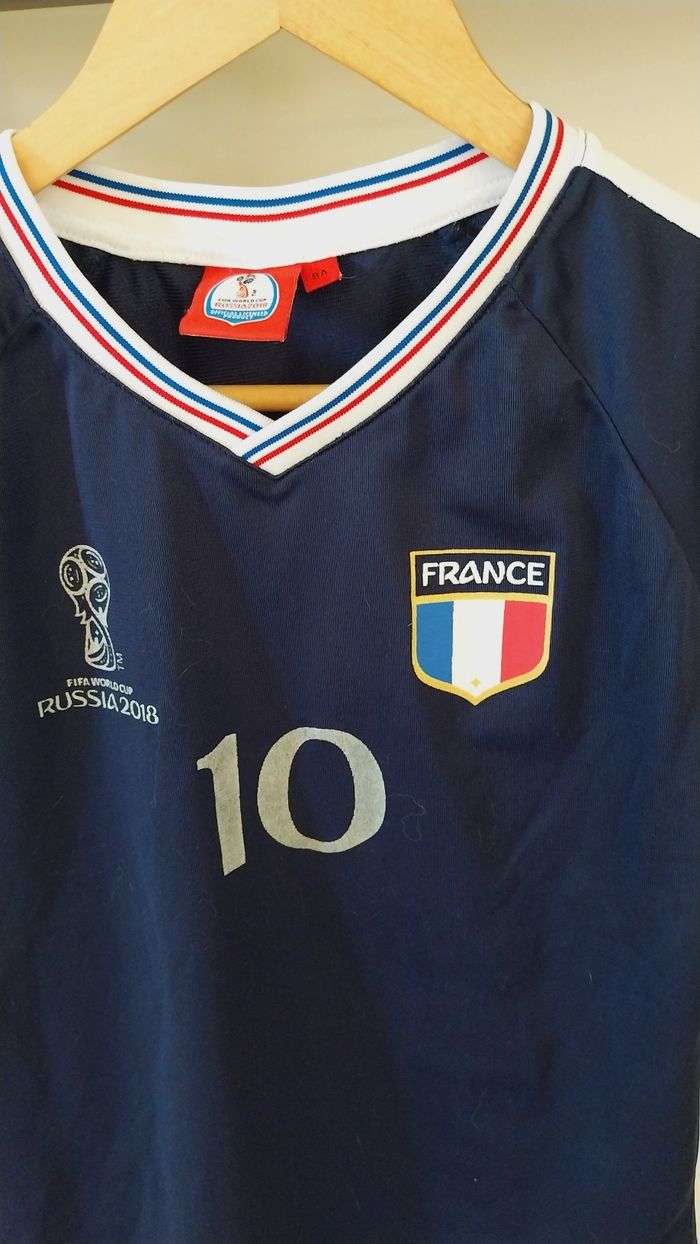 Maillot foot France Coupe du monde Russie 2018 - photo numéro 2