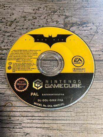 Batman Begins Jeu Nintendo Gamecube Loose VF