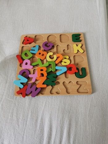 Jeu éducatif lettre