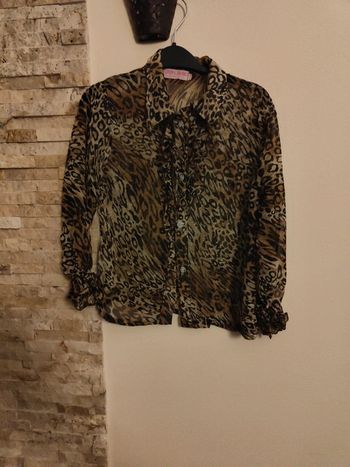 Chemise léopard 10 ans