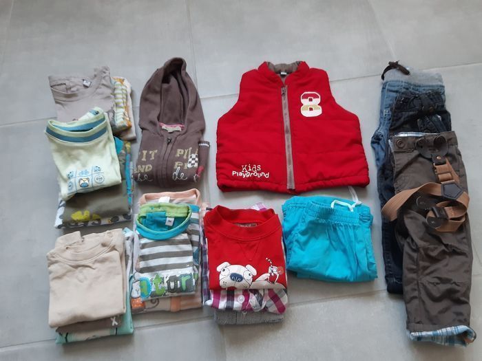 Lot vêtements garçon