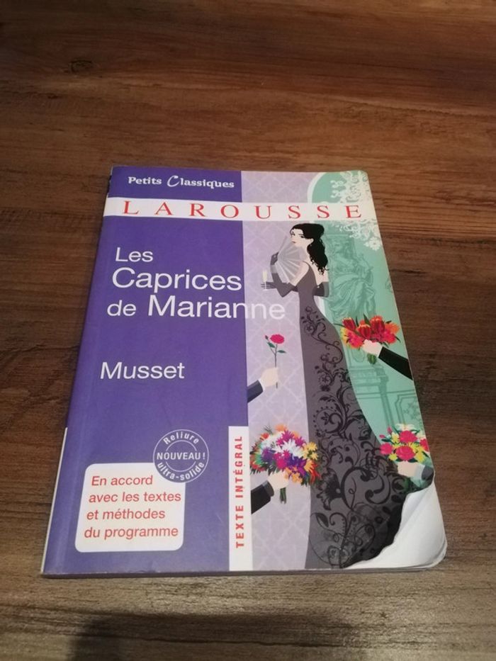 Livre Les Caprices de Marianne Alfred de Musset