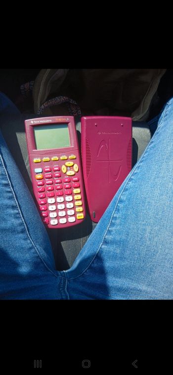 Calculatrice texas instrument