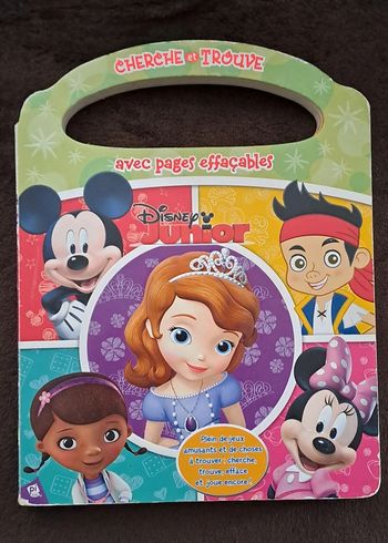 Livre cherche et trouve disney junior