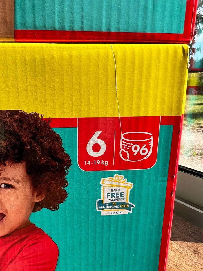 Couche taille 6 Pampers culottes : 192 Culottes Pants Couches - photo numéro 2