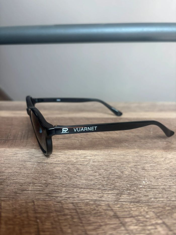 Lunette Vuarnet année 2000 noir grand verre noir - photo numéro 2