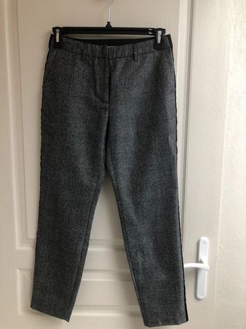 Pantalon argenté taille 36 jennyfer
