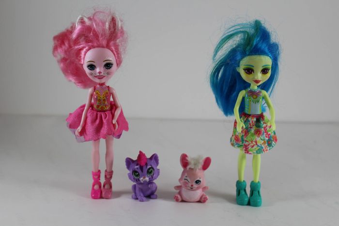 Lot de 2 poupées enchantimals