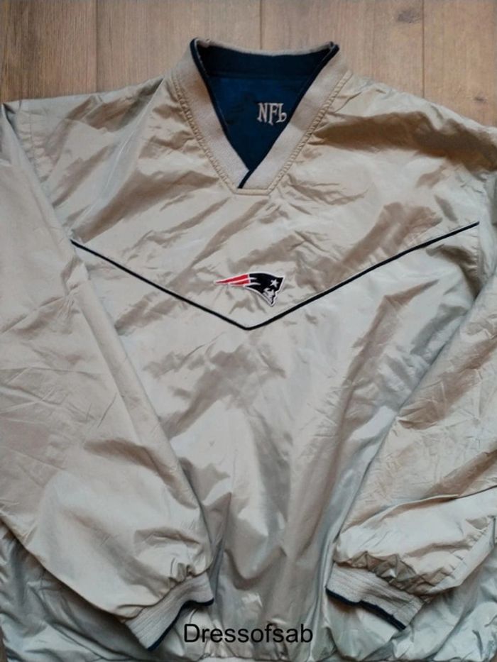 Windbreaker NFL - Patriots de Nouvelle Angleterre XL US Homme réversible - photo numéro 11