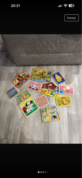 Lot de puzzle 