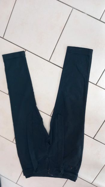 Pantalon habillé bonobo noir taille m à revers bon état