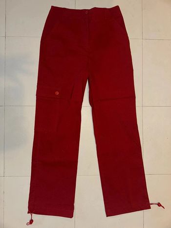 Jean rouge Camaïeu T36 neuf